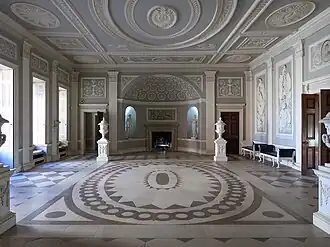 The Hall, Osterley Park, London, by Robert Adam, 1767[186]