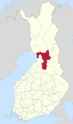 Location of Oulunkaari