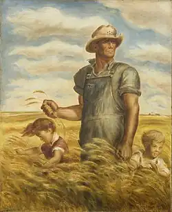John Steuart Curry, Our Good Earth, 1942