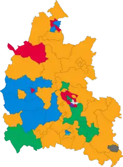 2025 results map