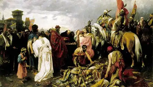 The Hungarians at Kiev (Pál Vágó, 1896–99)