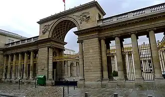 No. 64: entrance to the Hôtel de Salm.