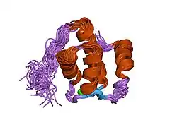 1fi6: SOLUTION STRUCTURE OF THE REPS1 EH DOMAIN