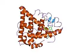 1nde: Estrogen Receptor beta with Selective Triazine Modulator