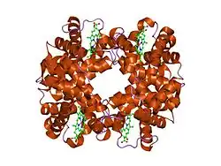 1o1p: Deoxy hemoglobin (A-GLY-C:V1M; B,D:V1M,C93A,N108K)