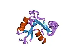 1o7c: SOLUTION STRUCTURE OF THE HUMAN TSG-6 LINK MODULE IN THE PRESENCE OF A HYALURONAN OCTASACCHARIDE