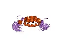 1opp: PEPTIDE OF HUMAN APOLIPOPROTEIN C-I RESIDUES 1-38, NMR, 28 STRUCTURES