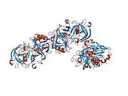 1ym2: Crystal structure of human beta secretase complexed with NVP-AUR200