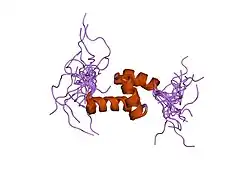 2cp9: Solution structure of RSGI RUH-042, a UBA domain from human mitochondrial elongation factor Ts