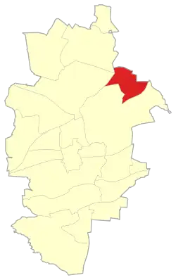 Osiedle Młodego Górnika is located in the north-eastern part of Zabrze