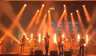 Poets of the Fall performing at Savoy-teatteri, Helsinki, Finland in December 2017