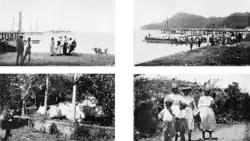 Image 1United States' rescue effort at St. Vincent, 1902, following an eruption of the volcano at La Soufrière. (from History of the Caribbean)