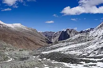 Shingo La, view north towards Zanskar