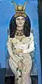 Painting of woman in Egyptian style dress