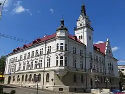 The Administrative Palace in Suceava (German and Polish: Suczawa)