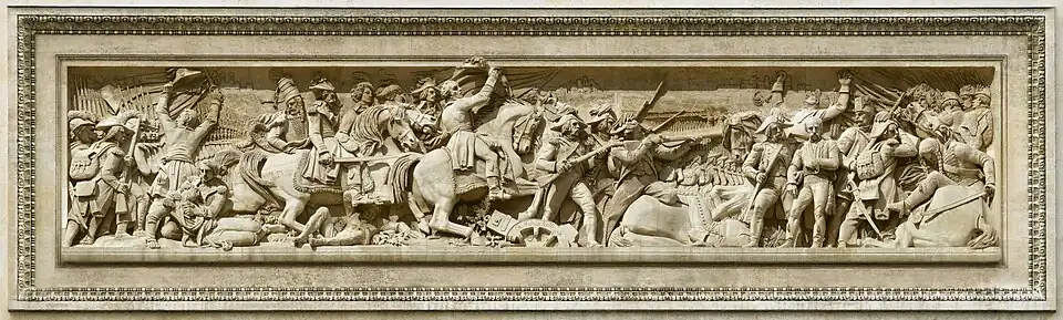 The Battle of Jemappes, 6 November 1792.