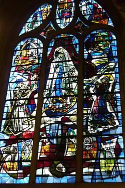 Scenes from life of Virgin Mary, by Jean Gaudin (1955)