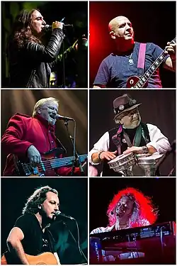 From top-left, clockwise: Codruț Croitoru, Nicu Patoi, Ovidiu Lipan, Sorin Voinea, Narcis Tran-Korsar, Josef Kappl