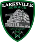Coat of arms of Larksville, Pennsylvania