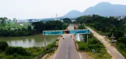 The bridge over Mahendratanaya river connecting Pathapatnam and Parlakhemundi