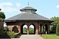Pavilion at the east end of the screen wall, Stanley Park (c1870; Grade II)