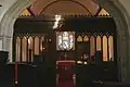 Rood screen and altar