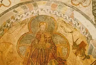 Christ in majesty, in the church of Jaleyrac
