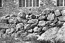 Pelasgic wall on the summit of the Acropolis, south of the Modern Museum