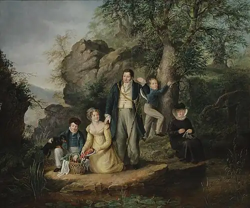 Picnic in England, 1825