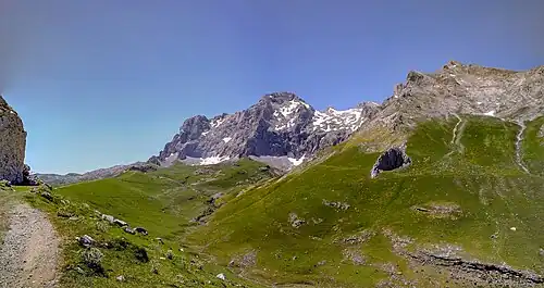 Remote road in the Picos de Europa