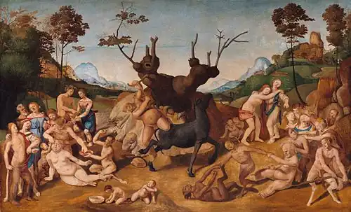 Piero di Cosimo: The Misfortunes of Silenus, c. 1500 (Fogg Museum, Harvard University)