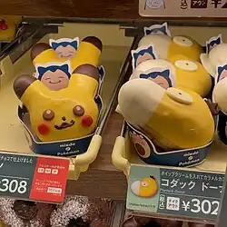 Pokémon-themed donuts