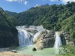 Pinsal Falls in Santa Maria, Ilocos Sur