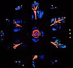 West tower window (John Piper, 1963)