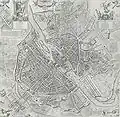 Quesnel's 1609 map of Paris, engraved by Pierre Vallet, le jeune