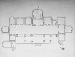 Cave 7 plan (Robert Gill sketch, 1850)[155]