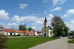Centre with the Chapel of the Holy Trinity