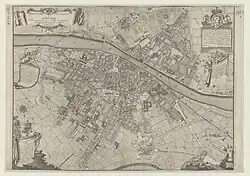 Pianta della Città di Firenze, 1731