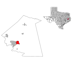 Location of Livingston, Texas