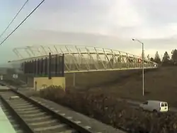 Flashbird bridge viewed from station platform