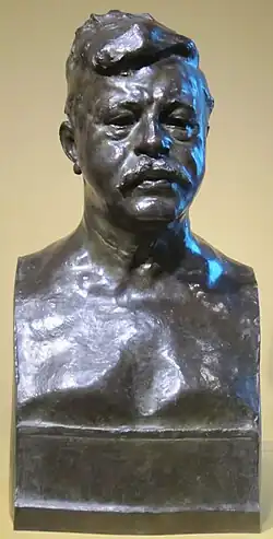 Charles Grafly, Portrait of Frank Duveneck, 1915