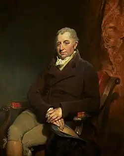Portrait of Sir Charles Morgan, 2nd Baronet, by William Owen, 1810.