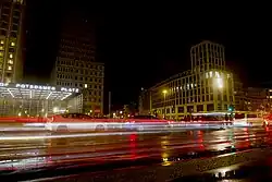 traffic at Potsdamer Platz