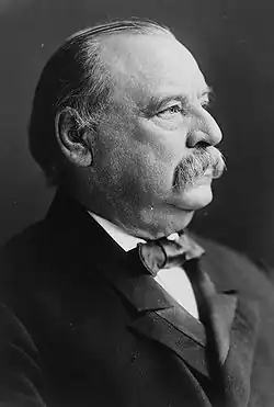 Former President Grover Cleveland from New Jersey (declined)