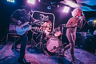 Priests playing at Hope and Ruin in 2019