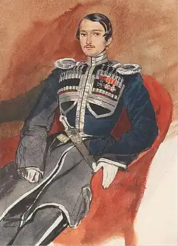 Portrait by Grigory Gagarin, 1840s