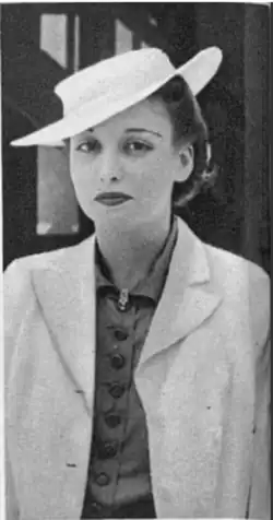 The then Princess Olga Dolgorouky, 1938