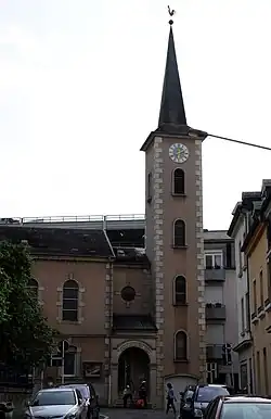 Picture of the Protestant Reformed Church of Luxembourg, in Esch, Luxembourg