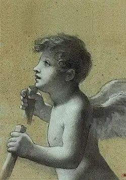 Prud'hon, Cupid Holding the Steering Oars (1819), current location unknown
