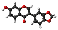 Pseudobaptigenin molecule